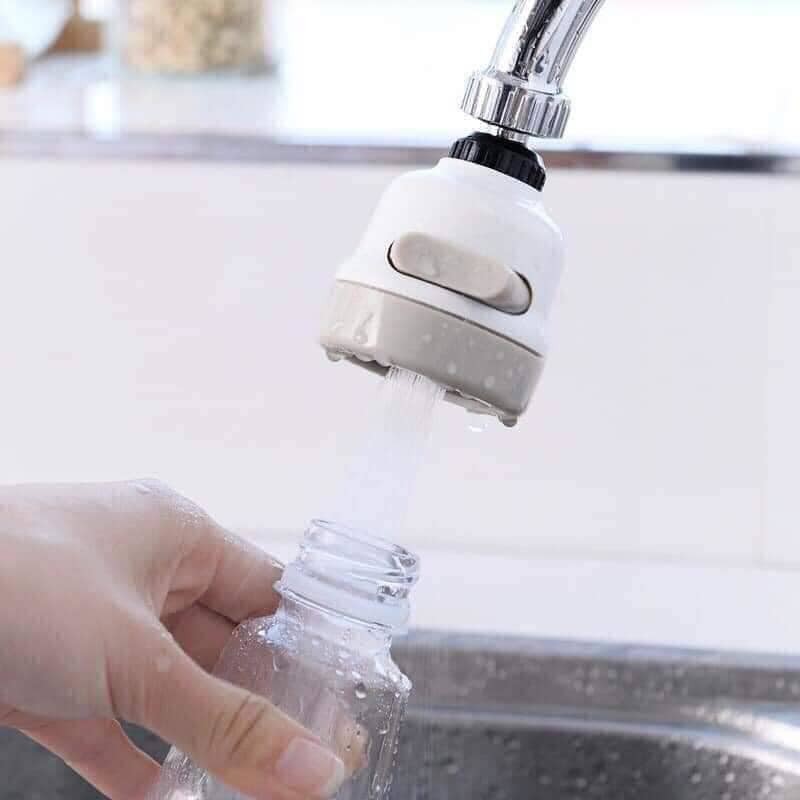 Đầu vòi rửa chén bát tăng áp DTA1 điều hướng xoay 360 độ, 3 chế độ, tiết kiệm nước, phù hợp với nhiều loại vòi