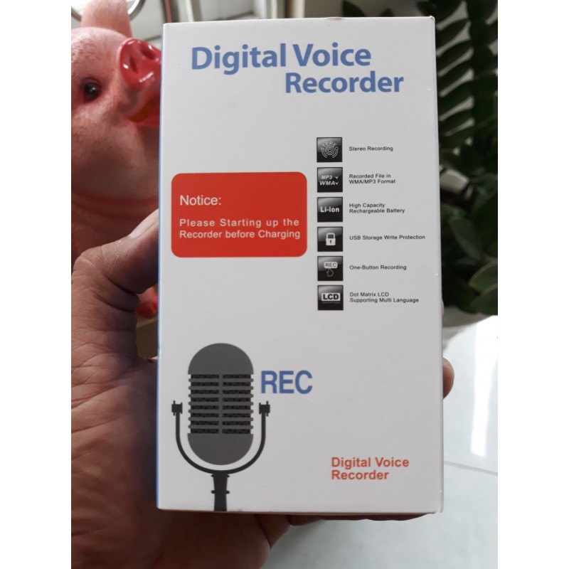 Máy Ghi Âm Bộ Nhớ 8G - Digital Voice Recorder