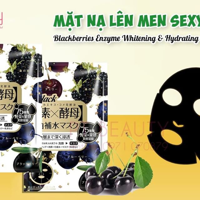 Mặt Nạ SexyLook Enzym Lên Men Tự Nhiên Hộp 4 Miếng