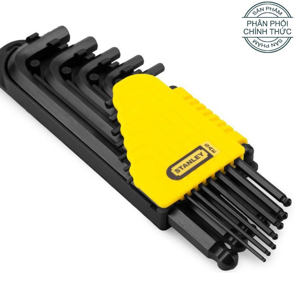 [STANLEY] Bộ lục giác 12 chi tiết hệ in 1/16&quot; - 3/8&quot; Stanley 69-257