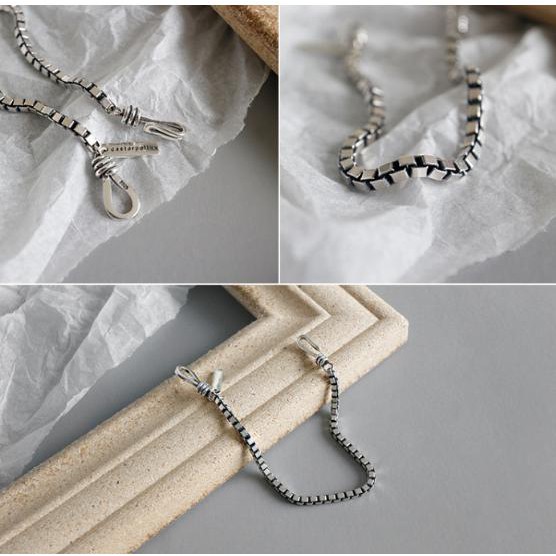 Vòng Tay Nam Nữ Bạc 925 đơn giản cá tính [CÓ ẢNH THẬT] | BigBuy360 - bigbuy360.vn