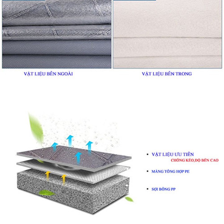 [HÀNG SIÊU DÀY 3,2KG] Bạt phủ ô tô,xe hơi 3 lớp cao cấp tráng nhôm chống nắng cách nhiệt  chống xước  SIÊU DÀY | BigBuy360 - bigbuy360.vn
