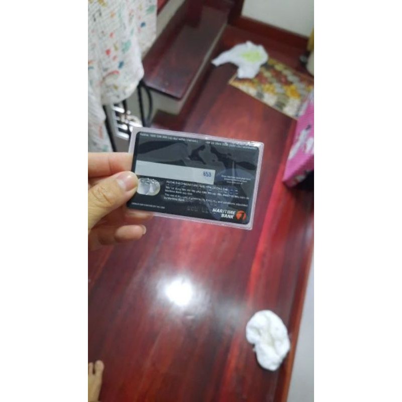 200 túi đựng thẻ ATM, bằng lái xe, card víit chống xước