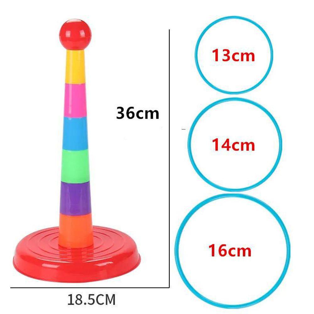 BEBETTERM Nhẫn Đeo Tay Nhiều Màu Sắc Tương Tác Giữa Cha Mẹ Và Bé