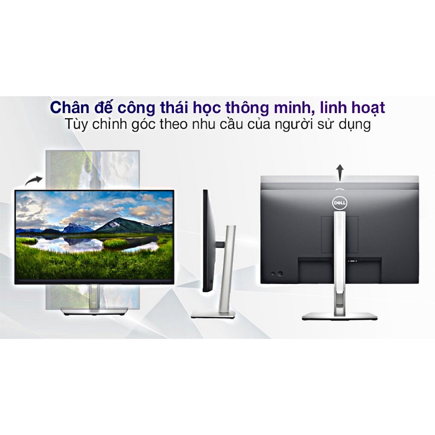 Màn hình máy tính Dell P2722H/ 27inch FHD/ IPS/ 60Hz/ 3Yrs