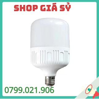 BÓNG ĐÈN LED TRỤ TIẾT KIỆM ĐIỆN NĂNG 5w/10w/15w/20w/30w/40w/50w 6500k Đủ Công suất
