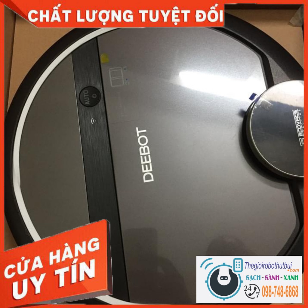 Robot hút bụi lau nhà Ecovacs Deebot DE55(OZMO 900) Chính Hãng- Hàng like new - Sỉ lẻ Giá Tốt và rẻ Nhất