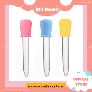 🌟[ TOP BÁN CHẠY ] Ống bơm thuốc cho bé - ống bón sữa loại 5ml cho bé chất liệu silicon an toàn cho bé 🍀