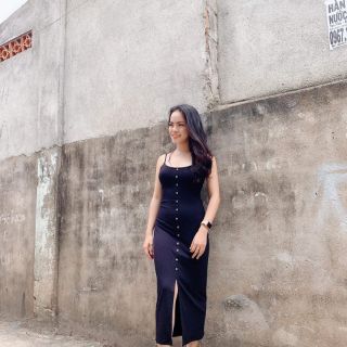 Đầm body 2 dây