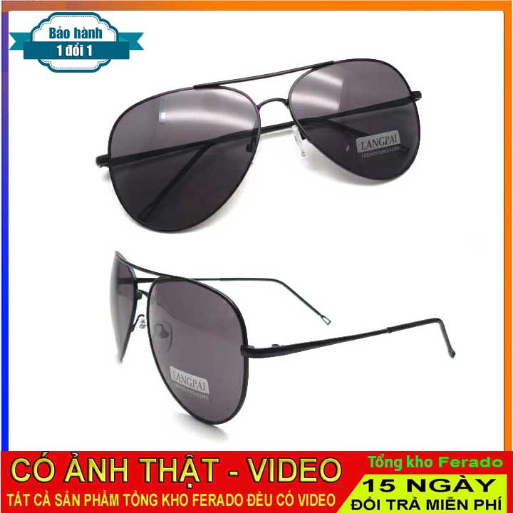 Kính mắt nam nữ Langpai phân cực chống UV400 [ CÓ VIDEO THẬT]