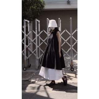 Đầm tầng muslin