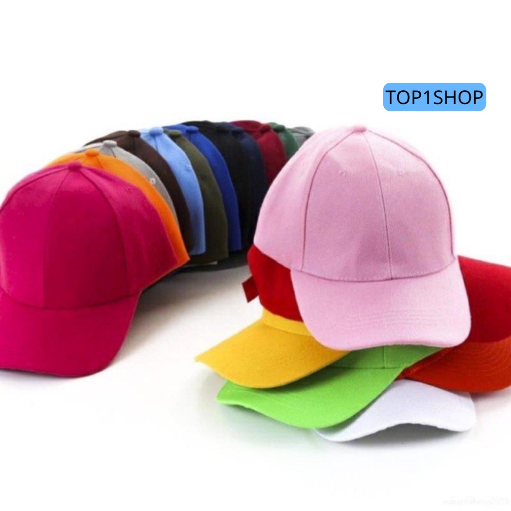 Mũ Lưỡi Trai Chất Kaki Thoáng Mát Thời Trang Nam Nữ Phong Cách nón kết cá tính