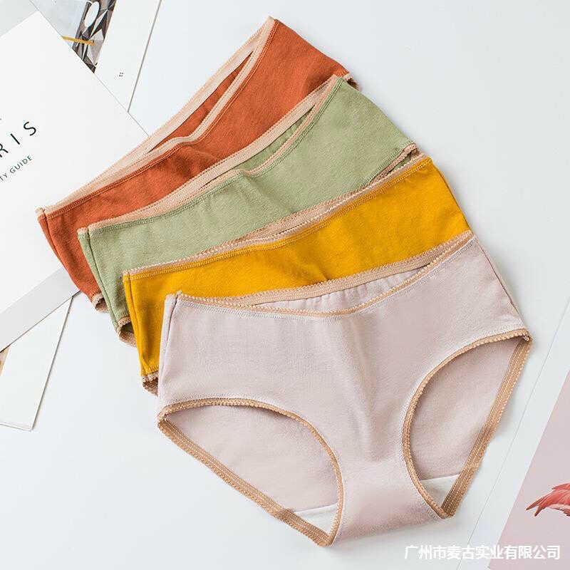 QUẦN LÓT SỢ BÔNG MÀU ĐƠN SẮC 611