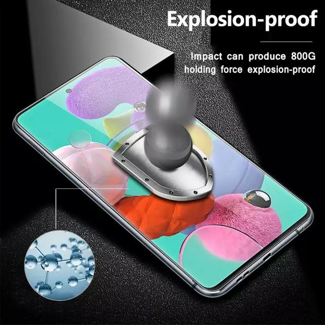 Cường lực Samsung A51 / A71 / M51 trong suốt loại tốt 9H / 2.5D không full màn