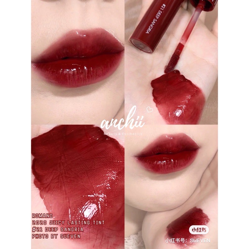 Son Tint Bóng Romand Juicy Lasting Tint