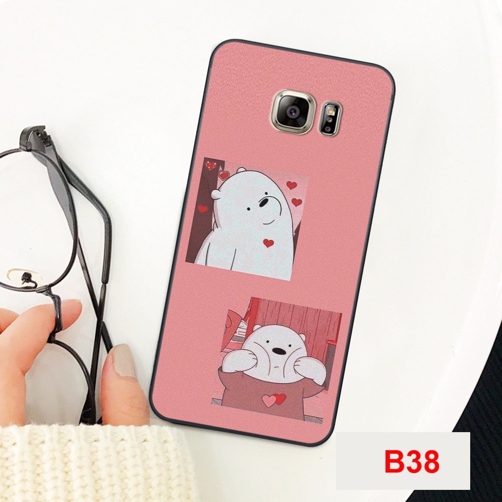 ỐP ĐIỆN THOẠI SAMSUNG S6/S6E/S7/S7E BỘ 3 CHÚ GẤU ĐÁNG YÊU-CỰC CUTE