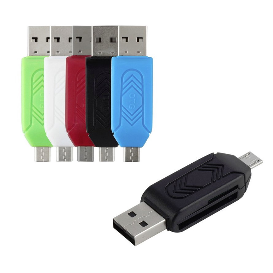 Đầu Đọc Thẻ Nhớ Micro Usb Tf Micro Usb Otg Tf T-Flash Cho Điện Thoại