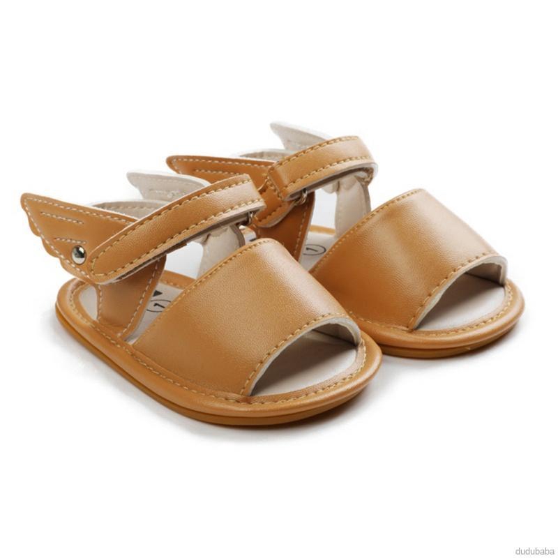 Giày Sandal Da Pu Đế Mềm Cho Bé Trai Từ 0-18 Tháng Tuổi
