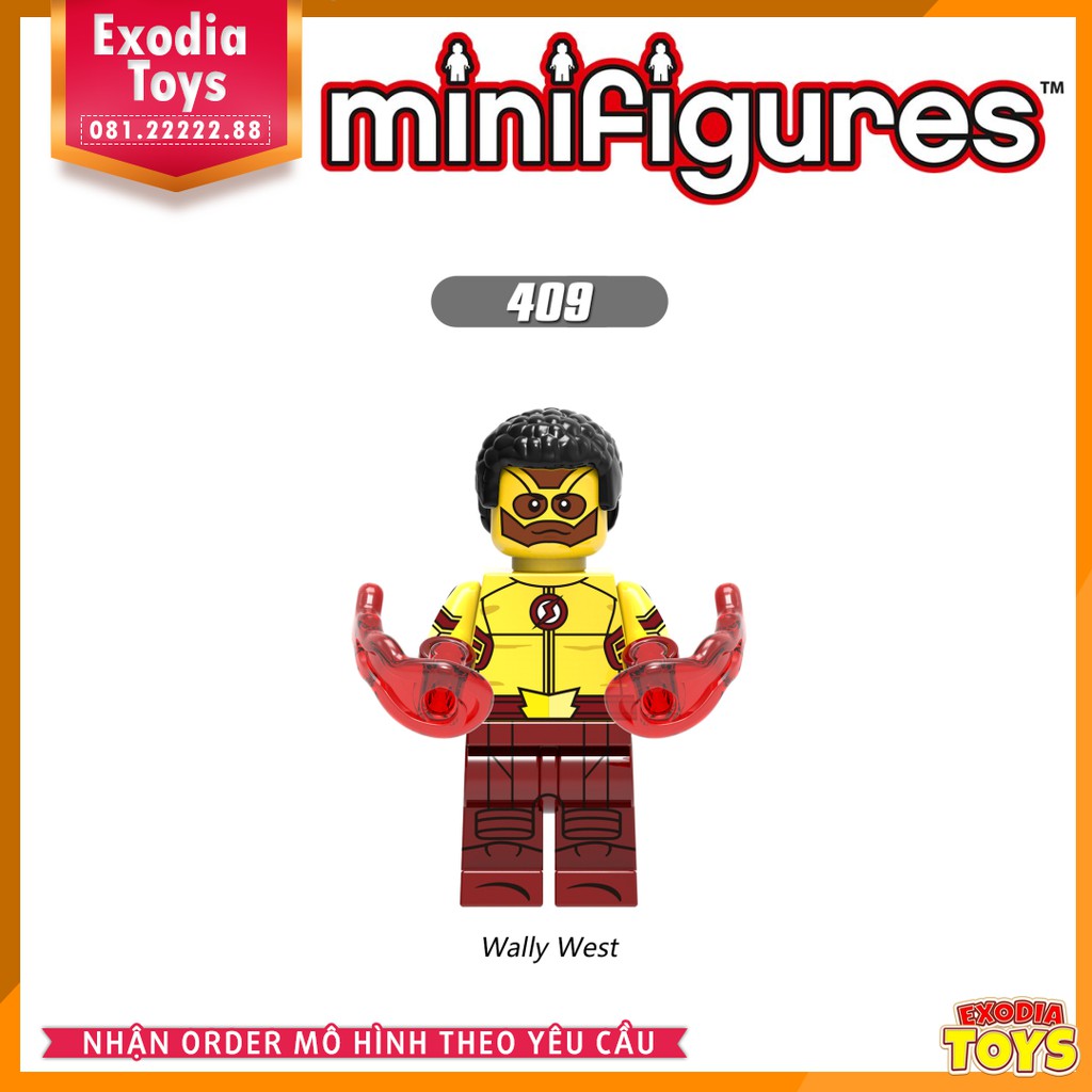 Xếp hình Minifigure Siêu anh hùng vũ trụ Marvel và DC Comics - Đồ Chơi Lắp Ghép Sáng Tạo - X0134