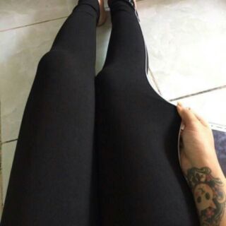 Quần legging sọc
