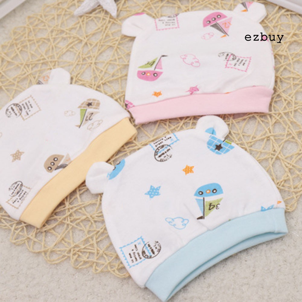 Mũ Beanie Họa Tiết Ngôi Sao Cho Bé