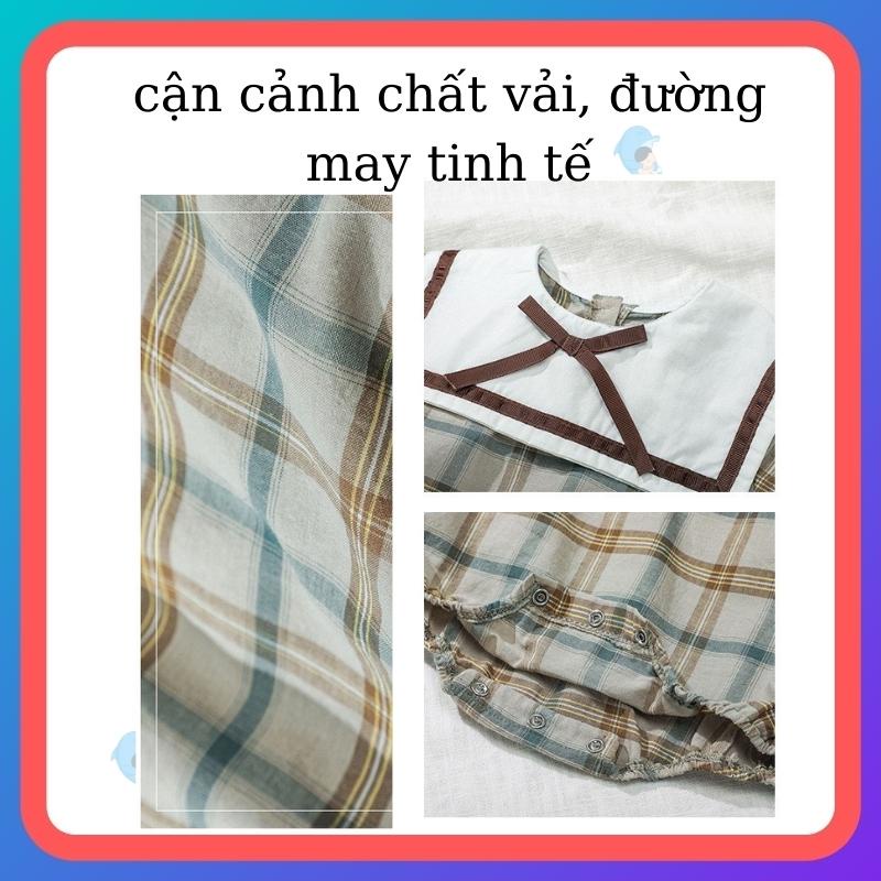 Body váy tiểu thư DODKIDS cho bé gái diện tết, dự tiệc, thôi nôi, chụp hình đáng yêu hàng quảng châu loại 1