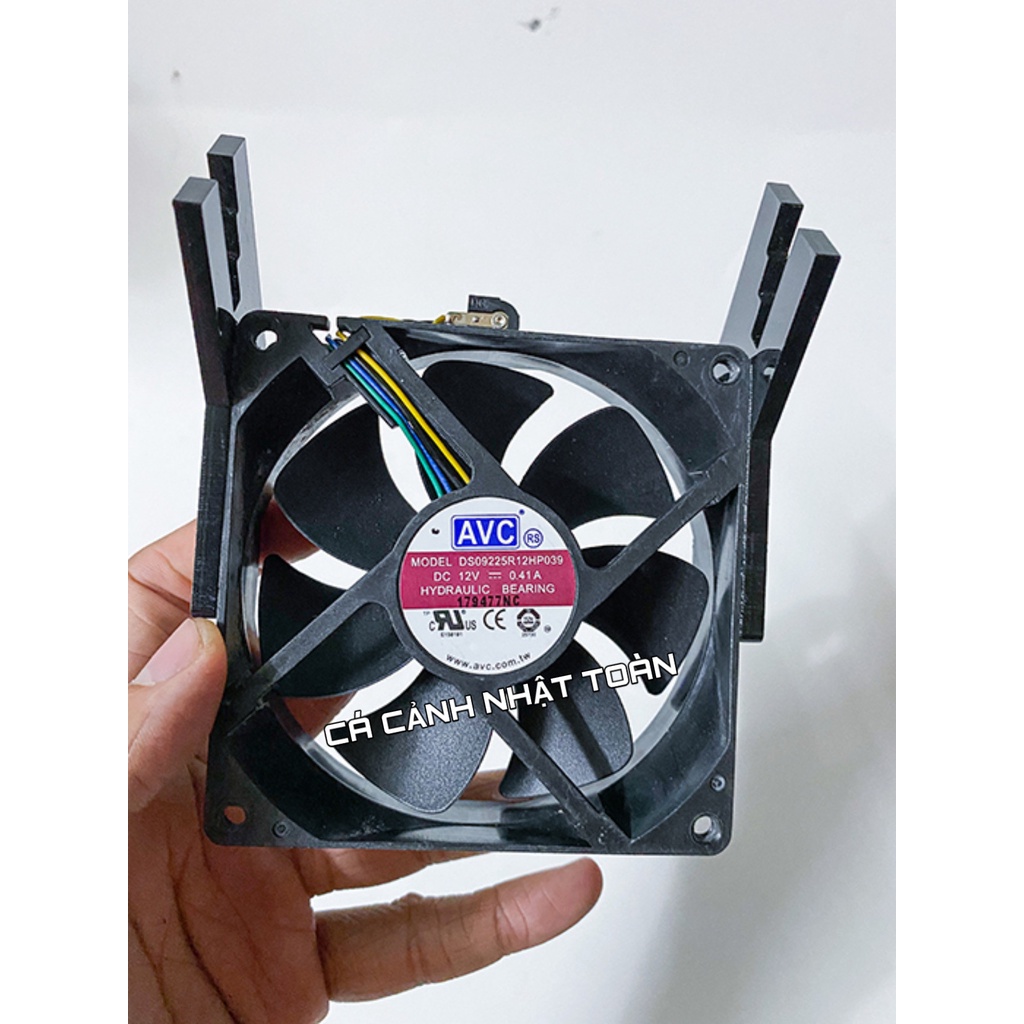 QUẠT THỦY SINH TẢN NHIỆT CHẾ CHO BỂ CÁ 1, 2 CÁNH