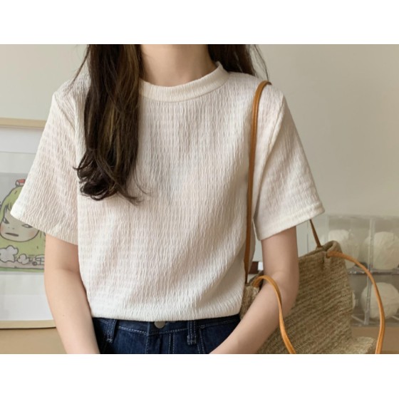 Áo thun nữ kiểu KÈM áo hai dây dệt kim mặc ngoài