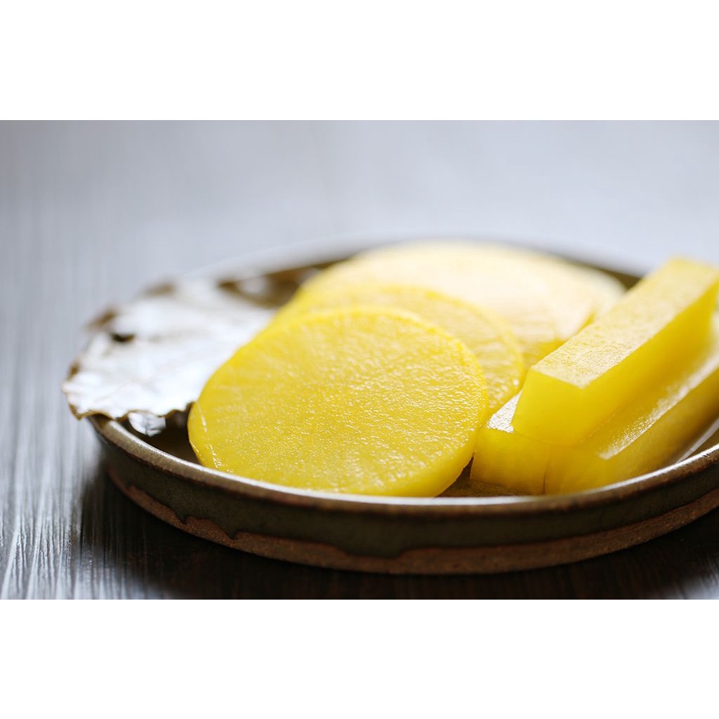 Củ Cải Muối Vàng Cắt Lát 120g, 220g