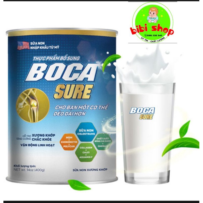 Sữa Boca sure hỗ trợ xương khớp