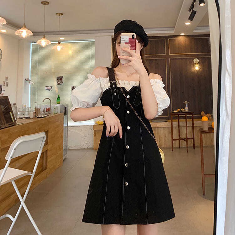 Set Váy Đầm Liền Xinh Xắn Ulzaang