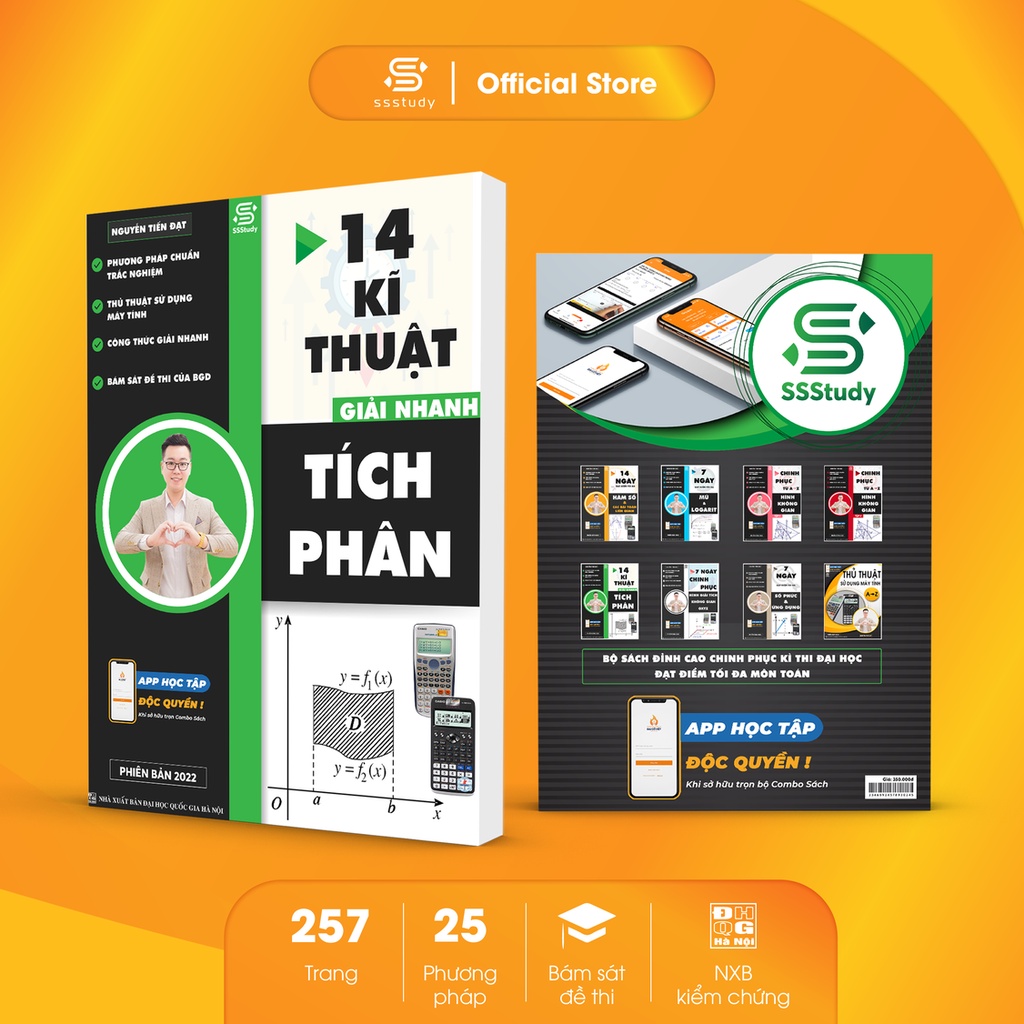 Sách 14 kỹ thuật giải nhanh tích phân