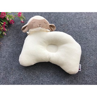 Gối nằm cho bé đỡ bẹp đầu