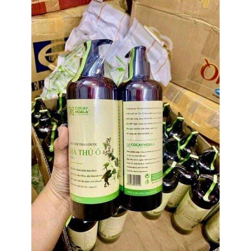 Dầu Gội Thảo Dược Hà Thủ Ô 2in1 (HÀNG XỊN)
