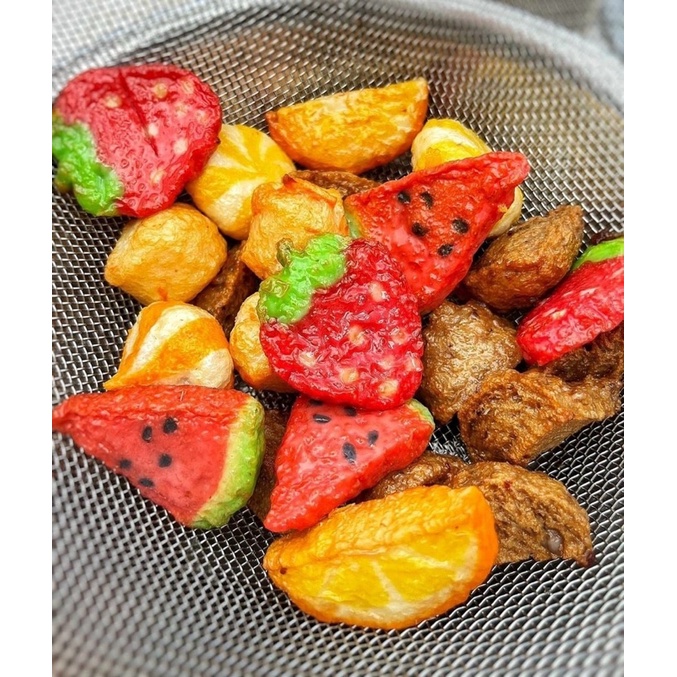 Cá Viên Trái Cây Thái Lan - 100gram - Giá siêu hời