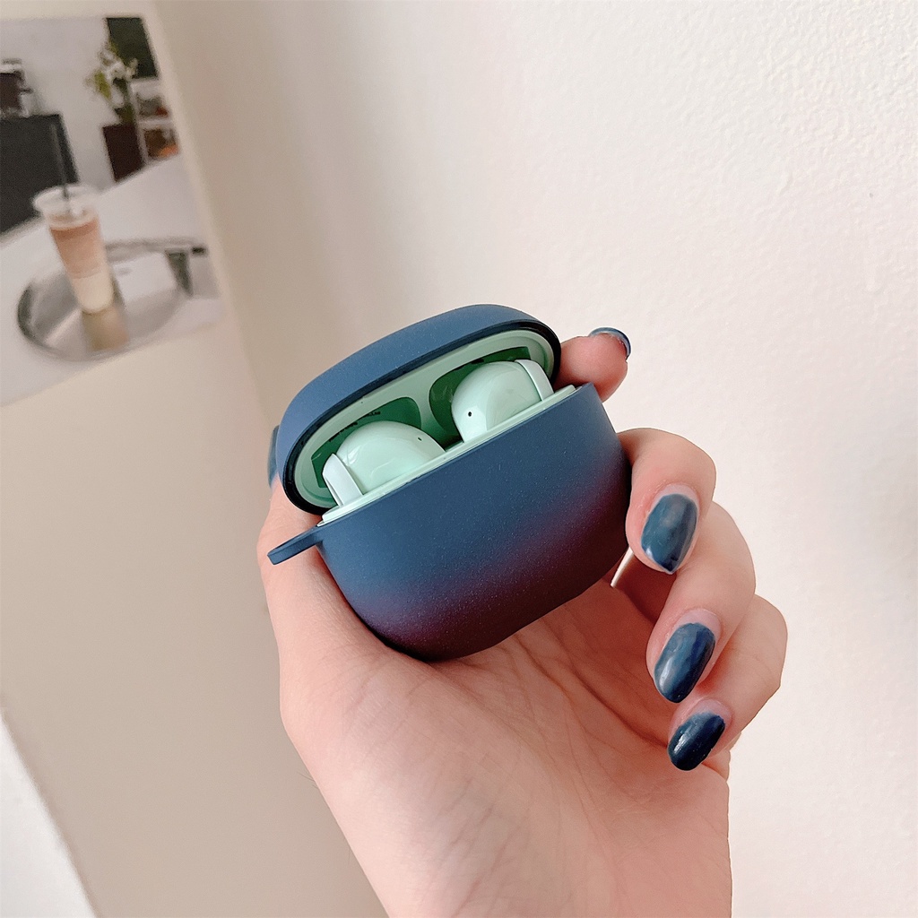 Vỏ Bảo Vệ Hộp Sạc Tai Nghe Bluetooth Không Dây Lenovo Thinkplus LP40 S / LP40 PRO Màu Gradient Chống Sốc