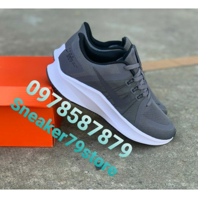 Giày Nike Running Quest 4 (2021) Xám Nam (M) [Auth - Chính Hãng - FullBox] Hình Ảnh Độc Quyền