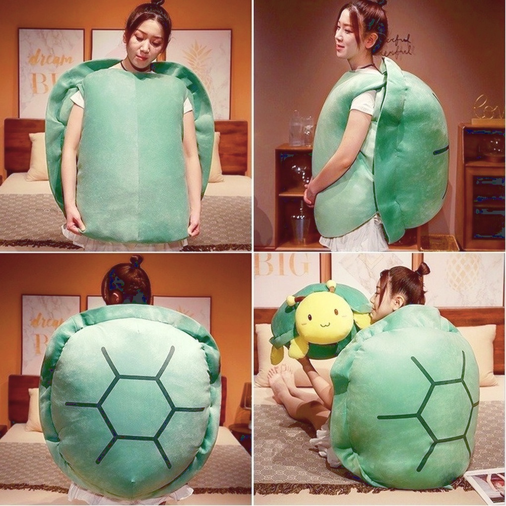 Rùa Nhồi Bông 100cm Tiktok Đang Ngủ Dễ Thương 40 / 80 / 100cm
