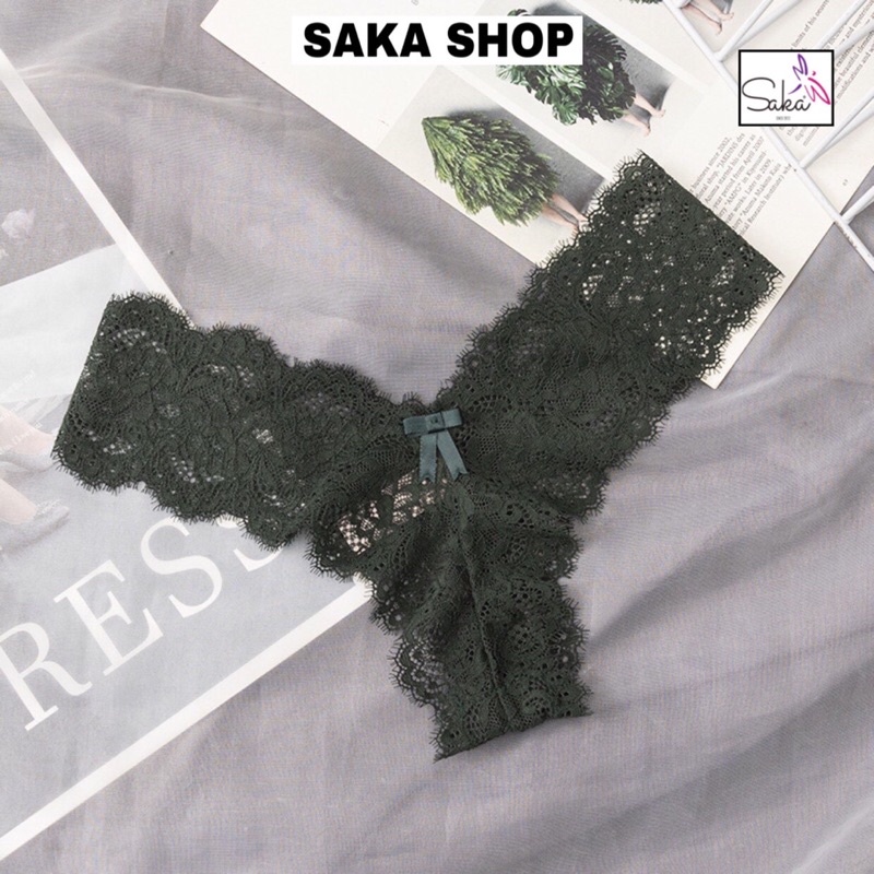 Quần lót nữ ren mịn mát lọt khe nhiều màu