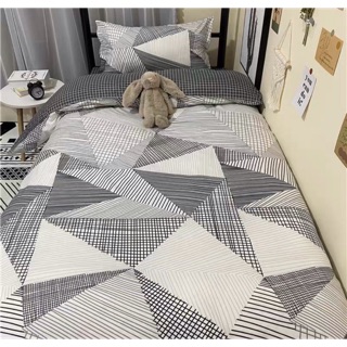 Bộ chăn ga gối poly nhập khẩu phong cách tối giản( Ib chọn mẫu  )