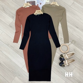 Ảnh Thật - váy body mongtoghi basic