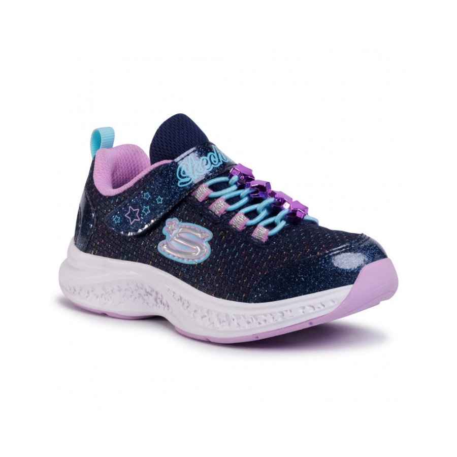 Giày sneaker bé gái Skechers Star Speeder - 302019L-NVMT