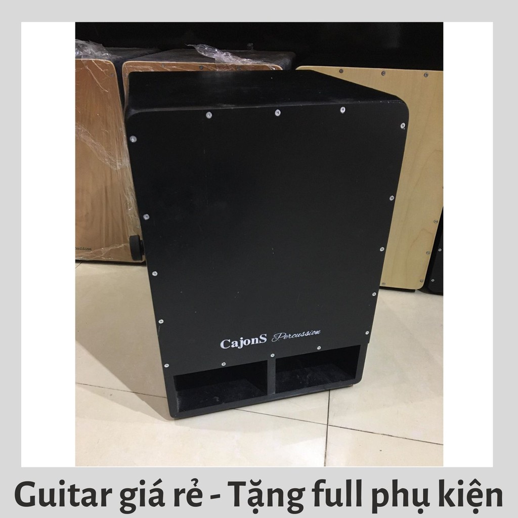 Trống cajon cao cấp mã PRO004 màu tối giá rẻ