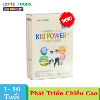 Sữa Bột Bò LOTTE Foods Kid Power A+ Hộp giấy 10 thanh (140g)