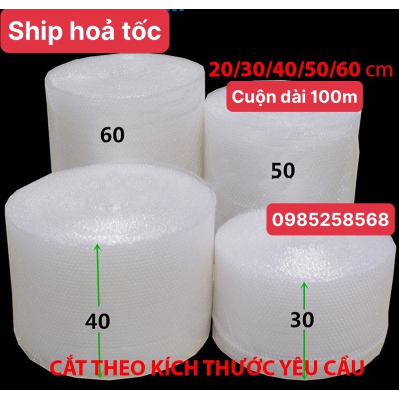 Bọc hàng chống sốc Kt 20,30,40,50,60cm dài 100m