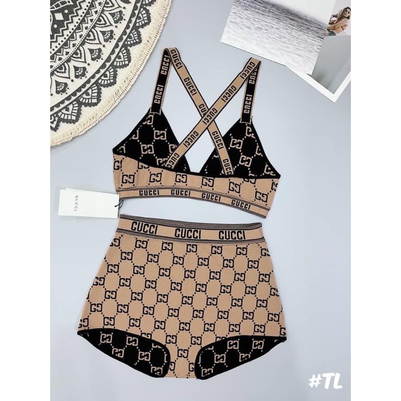 Set Bikini Gucc* Đan Chéo | BigBuy360 - bigbuy360.vn