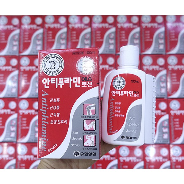 Dầu Nóng Xoa Bóp Antiphlamine 100ml Hàn Quốc