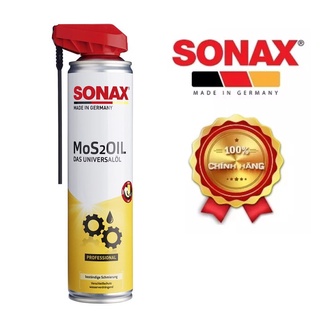 Dầu bôi trơn chống rỉ sét, chống ăn mòn Sonax Mos2Oil 339400, dung tích 400ml