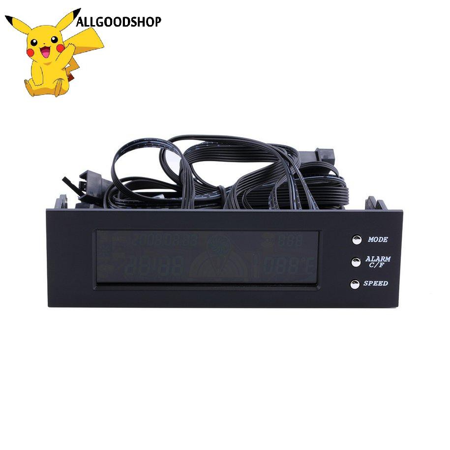 COD} Thiết Bị Điều Khiển Tốc Độ Quạt Pc Màn Hình Lcd 5.25 Inch | BigBuy360 - bigbuy360.vn
