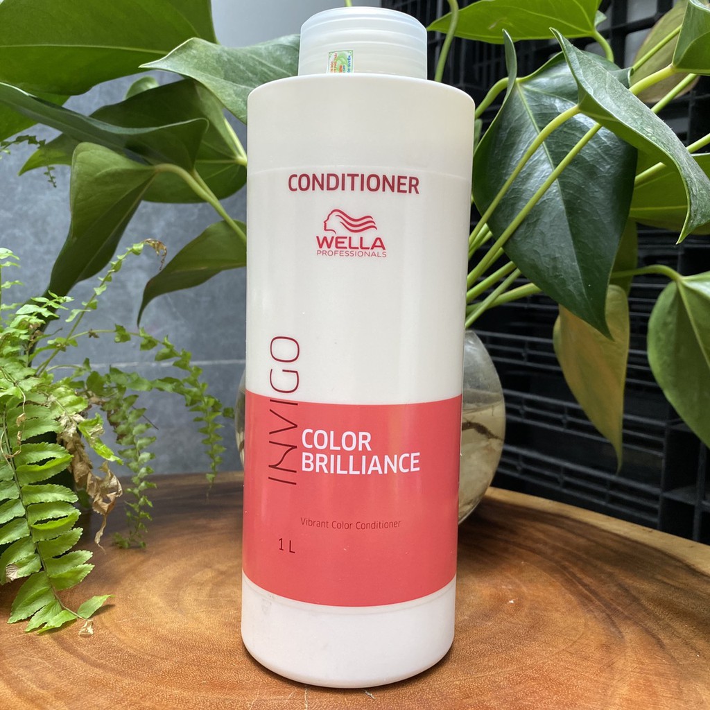 Dầu xả bảo vệ tóc nhuộm Wella INVIGO Colore Brilliance Colored Conditioner 1000ml